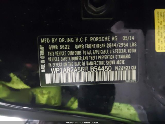 2015 PORSCHE MACAN WP1AB2A56FLB54450 Photo 8