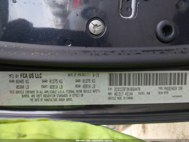 2019 DODGE CHALLENGER 2C3CDZBT3KH660470 Photo 8