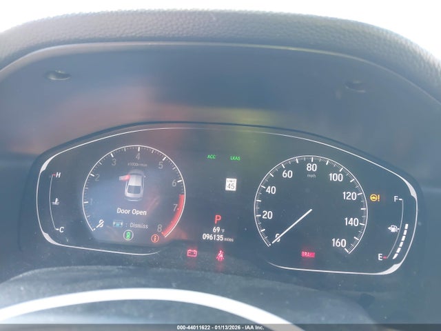 2019 Honda Accord Lx მანქანა იყიდება აუქციონზე, vin: 1HGCV1F10KA060525, აუქციონის ნომერი: 44011622
