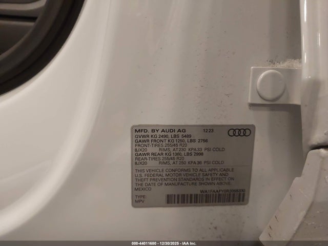 2024 AUDI Q5 WA1FAAFY0R2055330 Photo 8