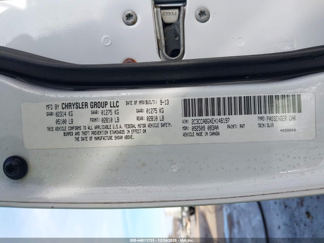 Aukcja sprzedaży 2014 Chrysler 300 300s, vin: 2C3CCABGXEH148197, numer aukcji: 44011733