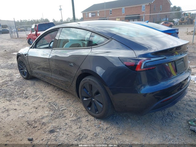 2025 Tesla Model 3 Long Range All-wheel Drive მანქანა იყიდება აუქციონზე, vin: 5YJ3E1EB0SF014046, აუქციონის ნომერი: 44011773