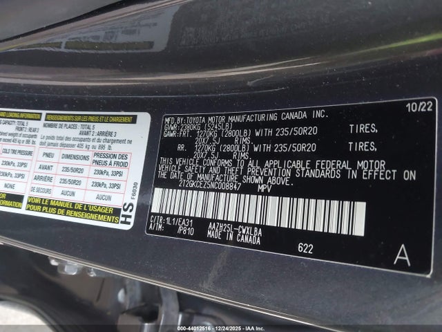 2022 LEXUS NX 350H 2T2GKCEZ5NC008847 Photo 8