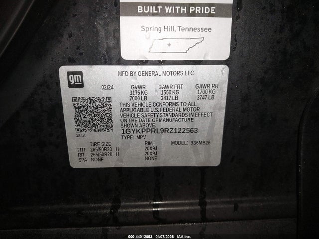 2024 CADILLAC LYRIQ 1GYKPPRL9RZ122563 Photo 8