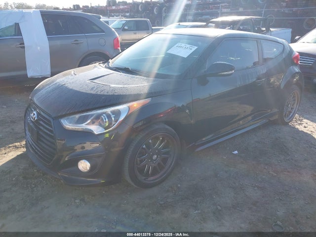 Hyundai Veloster Turbo W/black 2014 KMHTC6AE3EU194018 Image 2