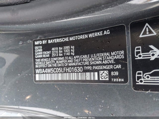 2020 BMW 430I WBA4W5C05LFH01630 Photo 8