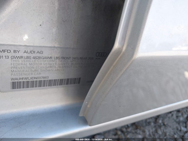 2013 AUDI A4 WAUHFAFLXDN037863 Photo 8