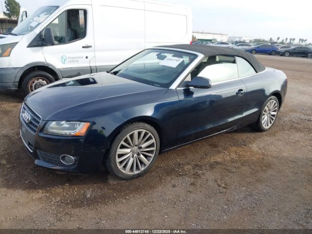 2010 AUDI A5 WAULFAFH4AN021725 Photo 1