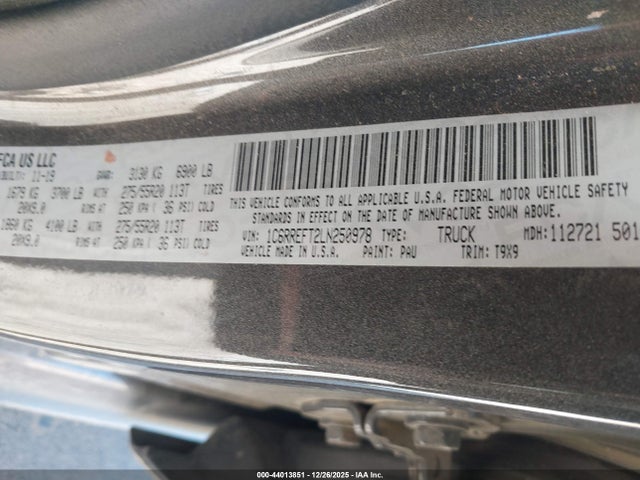 2020 RAM 1500 1C6RREFT2LN250978 Photo 8