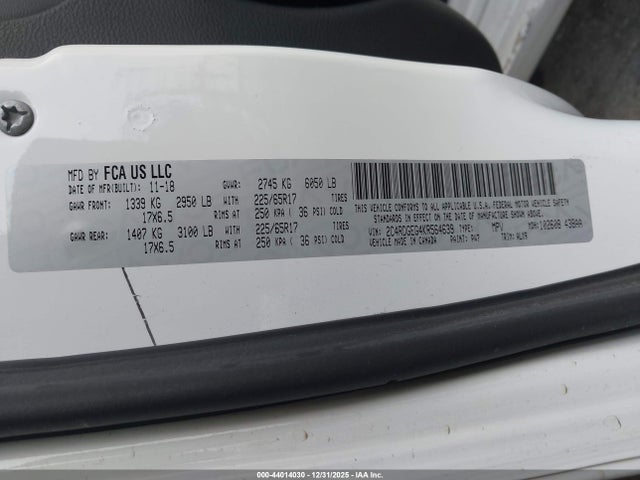 Dodge Grand Caravan Gt 2019 2C4RDGEG4KR564639 Image 9
