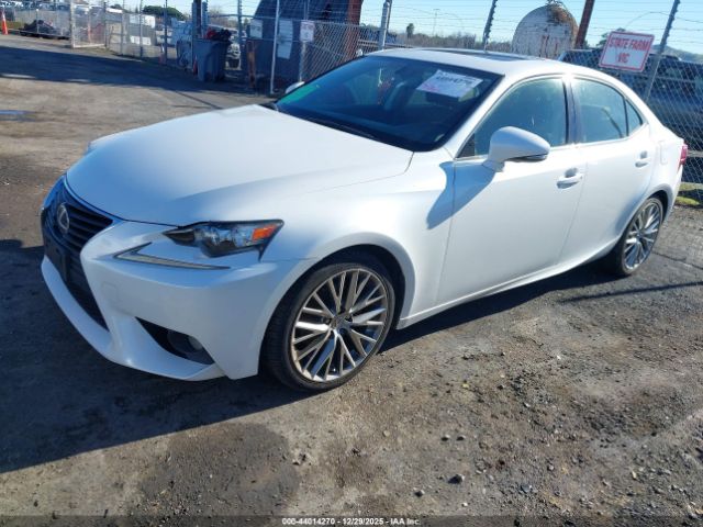 2014 LEXUS IS 250 JTHBF1D28E5033698 Photo 1