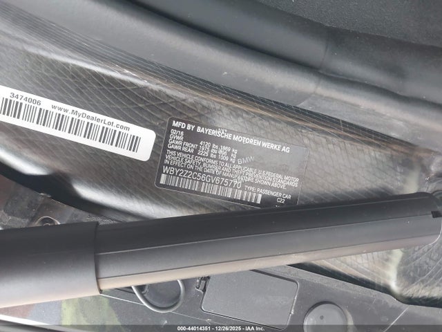 2016 BMW I8 WBY2Z2C56GV675770 Photo 8