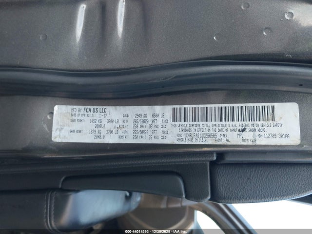 1C4RJFAG1JC256585 Jeep Grand Cherokee Altitude 4x4