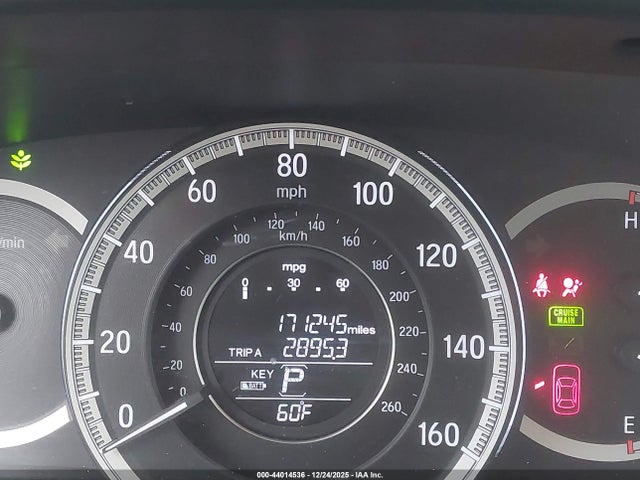 1HGCR2F75GA165311 Honda ACCORD EX