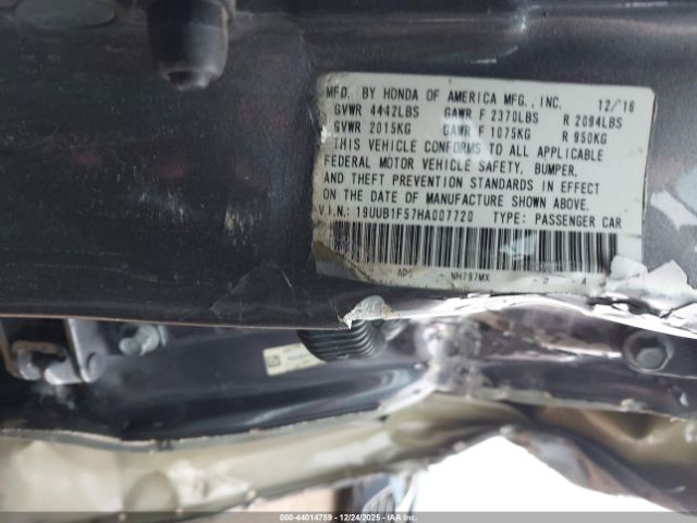 2017 ACURA TLX 19UUB1F57HA007720 Photo 8