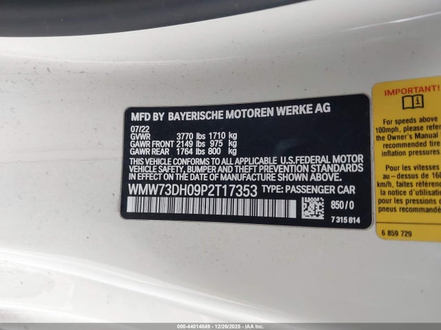 2023 MINI HARDTOP WMW73DH09P2T17353 Photo 8