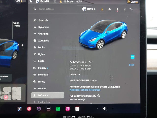 2021 TESLA MODEL Y 5YJYGDEE0MF213404 Photo 6