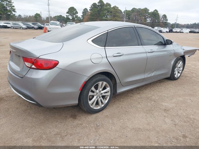 2015 Chrysler 200 Limited მანქანა იყიდება აუქციონზე, vin: 1C3CCCABXFN598748, აუქციონის ნომერი: 44015096