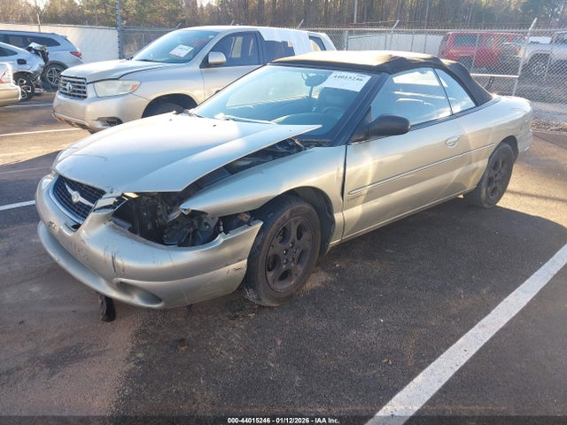 2000 Chrysler Sebring Jxi მანქანა იყიდება აუქციონზე, vin: 3C3EL55H7YT276459, აუქციონის ნომერი: 44015246