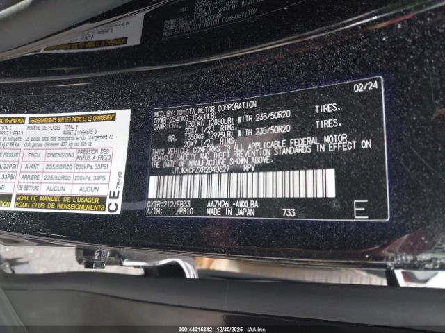 2024 LEXUS NX 450H+ JTJKKCFZXR2040627 Photo 8