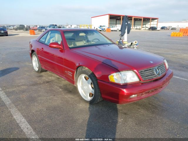 2000 MERCEDES-BENZ SL 500 WDBFA68F7YF191037