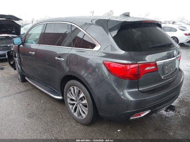 2015 Acura Mdx Technology Pkg W/entertainment Pkg მანქანა იყიდება აუქციონზე, vin: 5FRYD3H66FB007304, აუქციონის ნომერი: 44015501