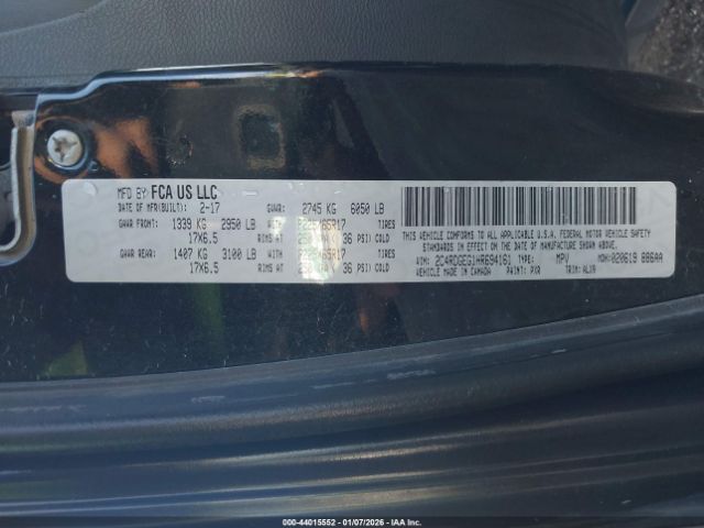 2017 DODGE GRAND CARAVAN 2C4RDGEG1HR694161 Photo 8