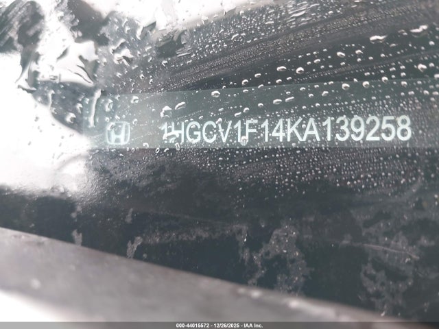 1HGCV1F14KA139258 Honda ACCORD LX