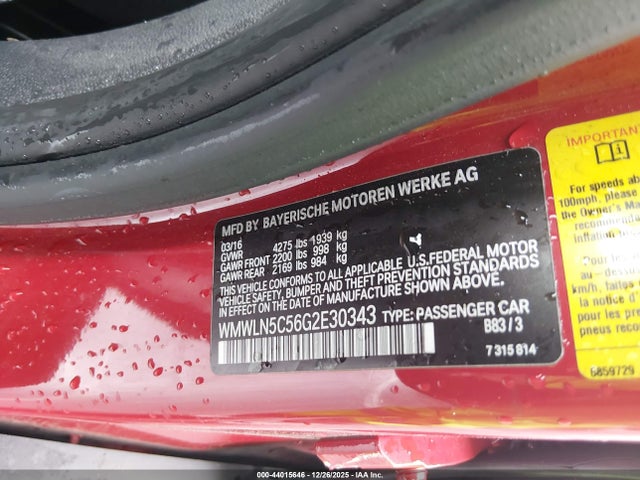 2016 MINI CLUBMAN WMWLN5C56G2E30343 Photo 8