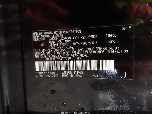 Scion XB 2015 JTLZE4FE9FJ070719 Image 9