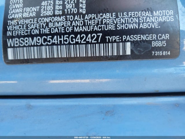 2017 BMW M3 WBS8M9C54H5G42427 Photo 8