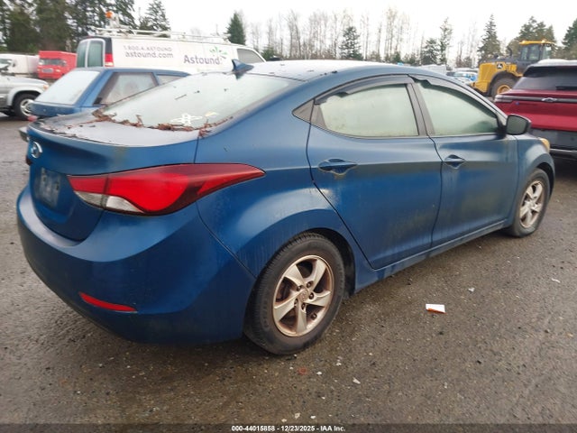 KMHDH4AE3EU203195 Hyundai ELANTRA SE