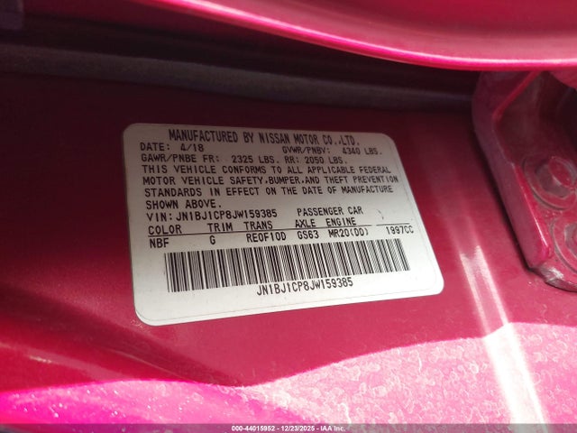 2018 NISSAN ROGUE SPORT JN1BJ1CP8JW159385 Photo 8