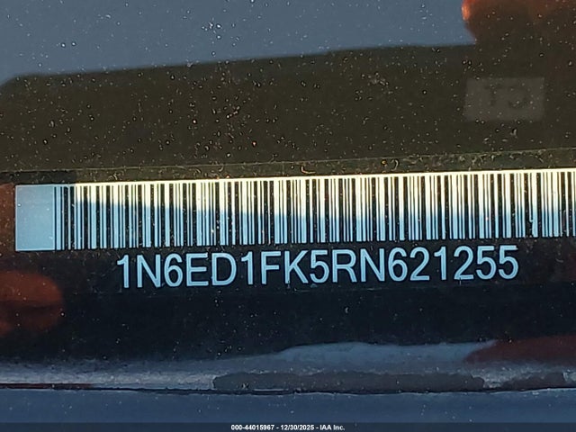 Nissan Frontier Long Bed Sv 4x4 2024 1N6ED1FK5RN621255 Image 9