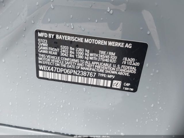 2023 BMW X3 WBX47DP06PN238767 Photo 8