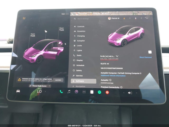 2021 TESLA MODEL Y 5YJYGDEF5MF266608 Photo 6