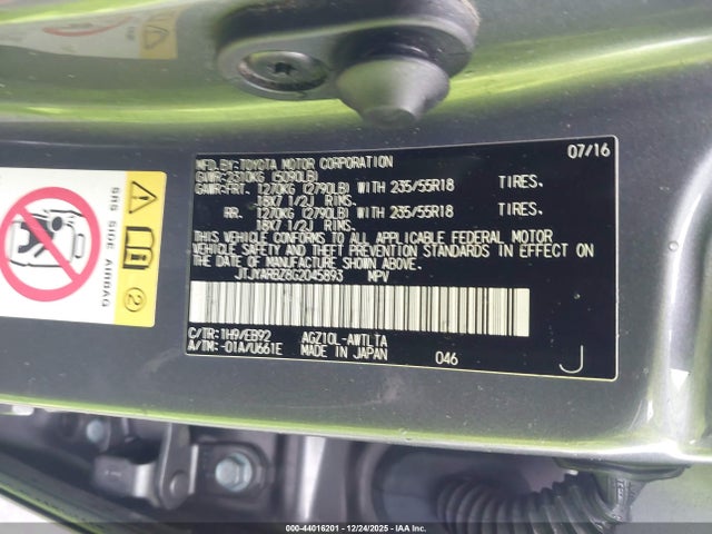 JTJYARBZ8G2045893 Lexus Nx 200t F Sport
