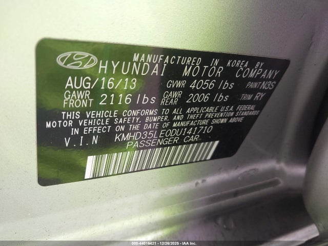 2013 HYUNDAI ELANTRA GT KMHD35LE0DU141710 Photo 8