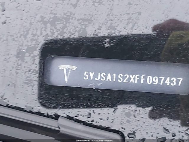 2015 TESLA MODEL S 5YJSA1S2XFF097437 Photo 8