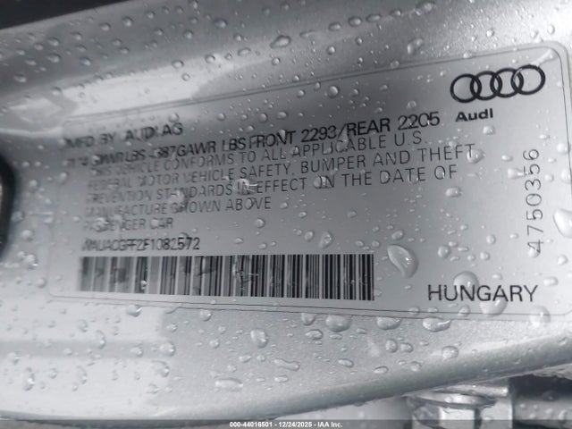 2015 AUDI A3 WAUACGFF2F1082572 Photo 8