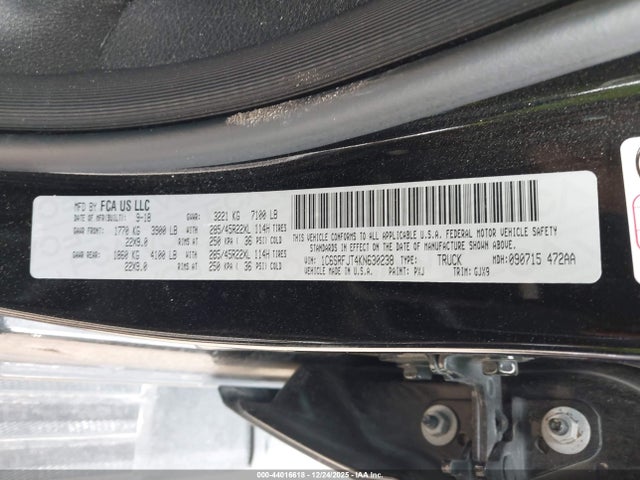 2019 RAM 1500 1C6SRFJT4KN630238 Photo 8