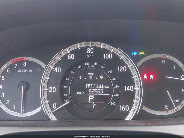 1HGCR2F83HA037286 Honda Accord Ex-l