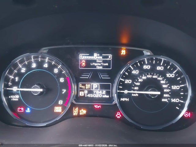 JF2SJARC6JH586636 Subaru Forester 2.5i Limited