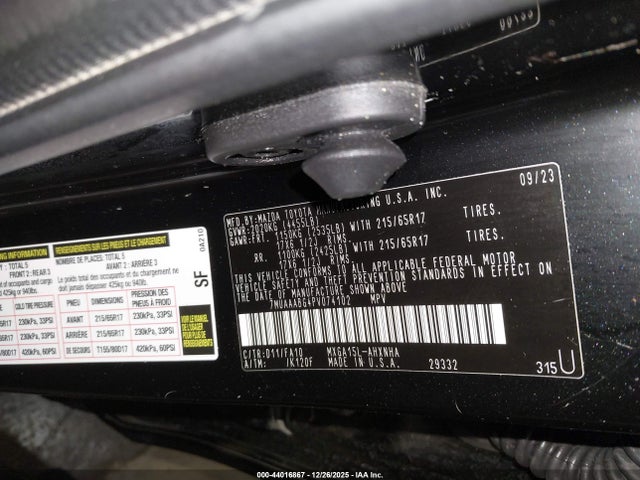 2023 TOYOTA COROLLA CROSS 7MUAAABG4PV074102 Photo 8