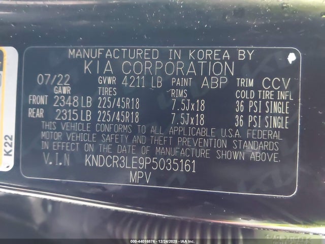 KIA Niro Ex Touring 2023 KNDCR3LE9P5035161 Image 9