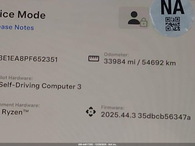 2023 TESLA MODEL 3 5YJ3E1EA8PF652351 Photo 6