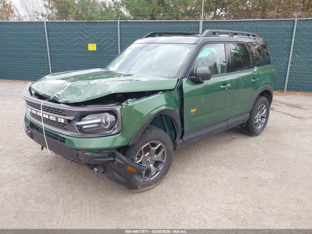 2024 Ford Bronco Sport Badlands მანქანა იყიდება აუქციონზე, vin: 3FMCR9D97RRE99114, აუქციონის ნომერი: 44017571