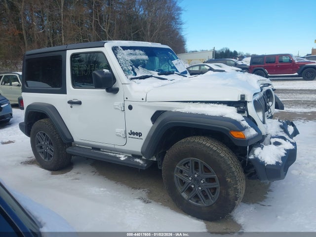 2025 Jeep Wrangler 2-door Sport S 4x4 მანქანა იყიდება აუქციონზე, vin: 1C4PJXAG1SW568421, აუქციონის ნომერი: 44017605