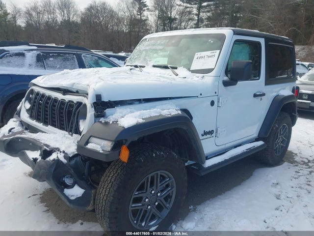 2025 Jeep Wrangler 2-door Sport S 4x4 მანქანა იყიდება აუქციონზე, vin: 1C4PJXAG1SW568421, აუქციონის ნომერი: 44017605