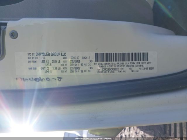 2012 CHRYSLER TOWN & COUNTRY 2C4RC1BGXCR189359 Photo 8